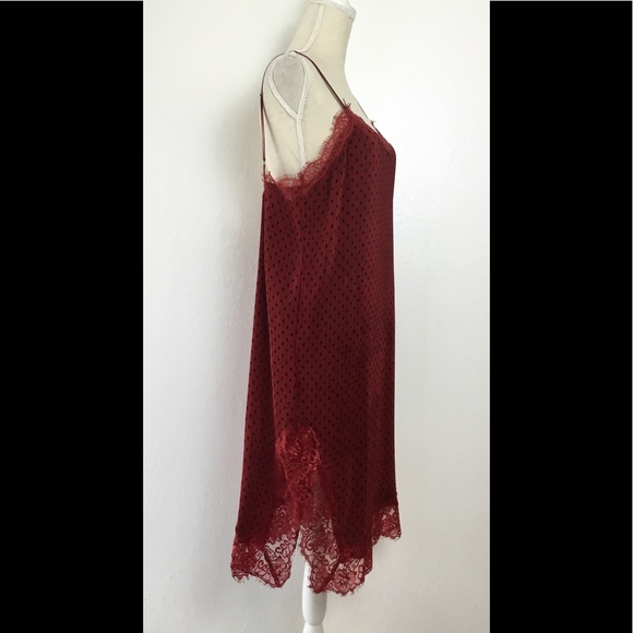 Free People Slip Dress Polka Dot Outer SLIP ONLY - Picture 3 of 7